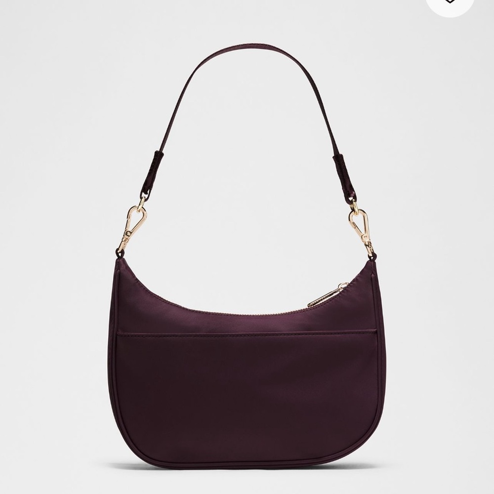 Lululemon Athletica Dark Purple Shoulder Bag - Picture 4 of 7
